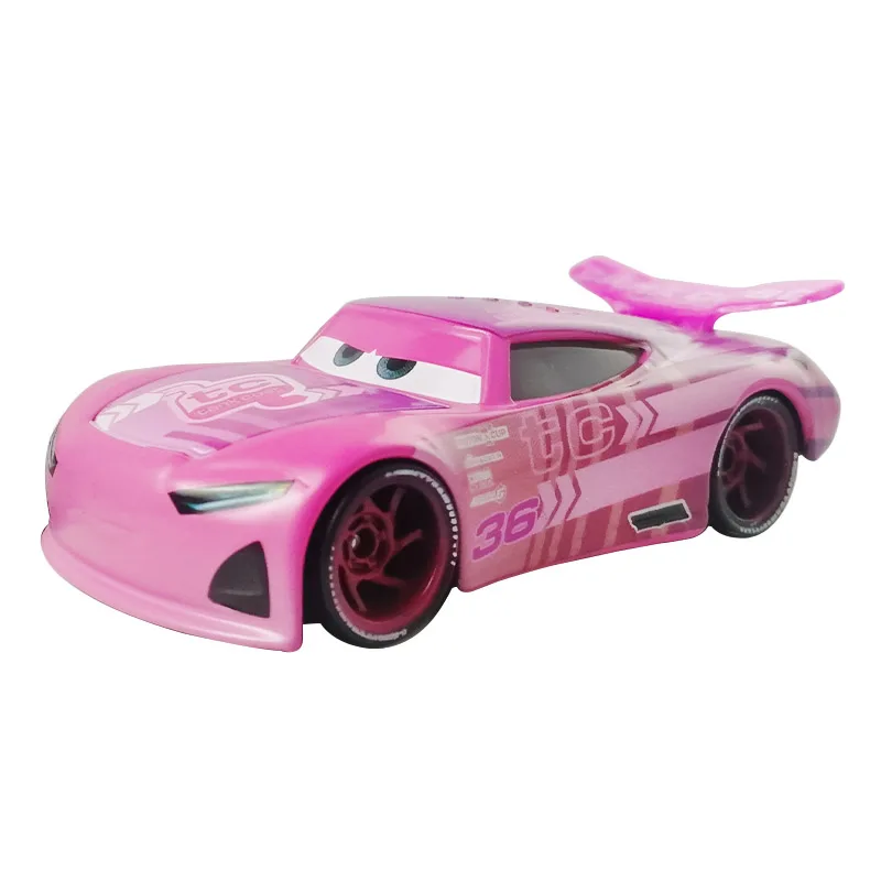 Disney Pixar Cars 2 3 Lightning McQueen Miss Fritter danny tractors damage Diecast Metal racing car racer Toy collect Kids Gift