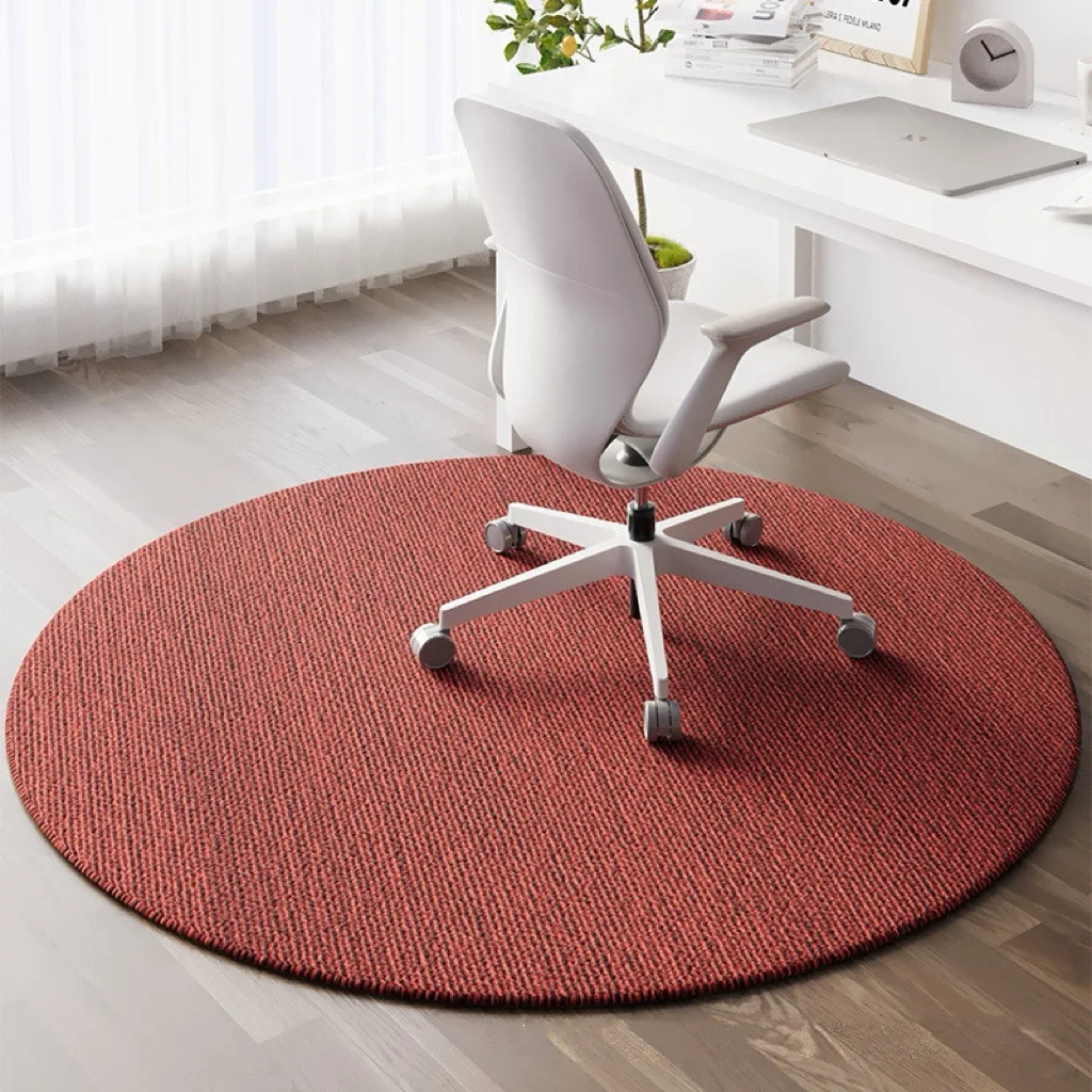 VIKAMA Round Chair Floor Mat 2026 New Model Living Room Silent Study Chair Gaming Room Floor Protection Pad Home Decoration