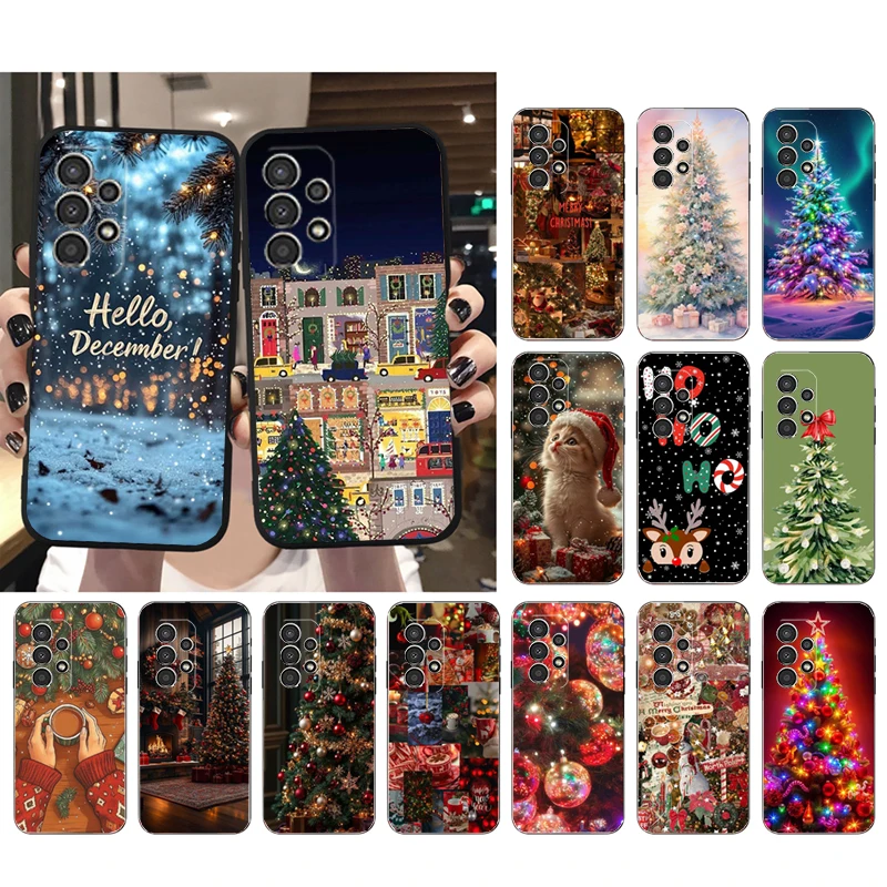 

Phone Case For Samsung A55 A16 A56 A36 A35 A15 A53 A54 A33 A34 A25 A05S A52 A52S A14 A26 A71 Christmas