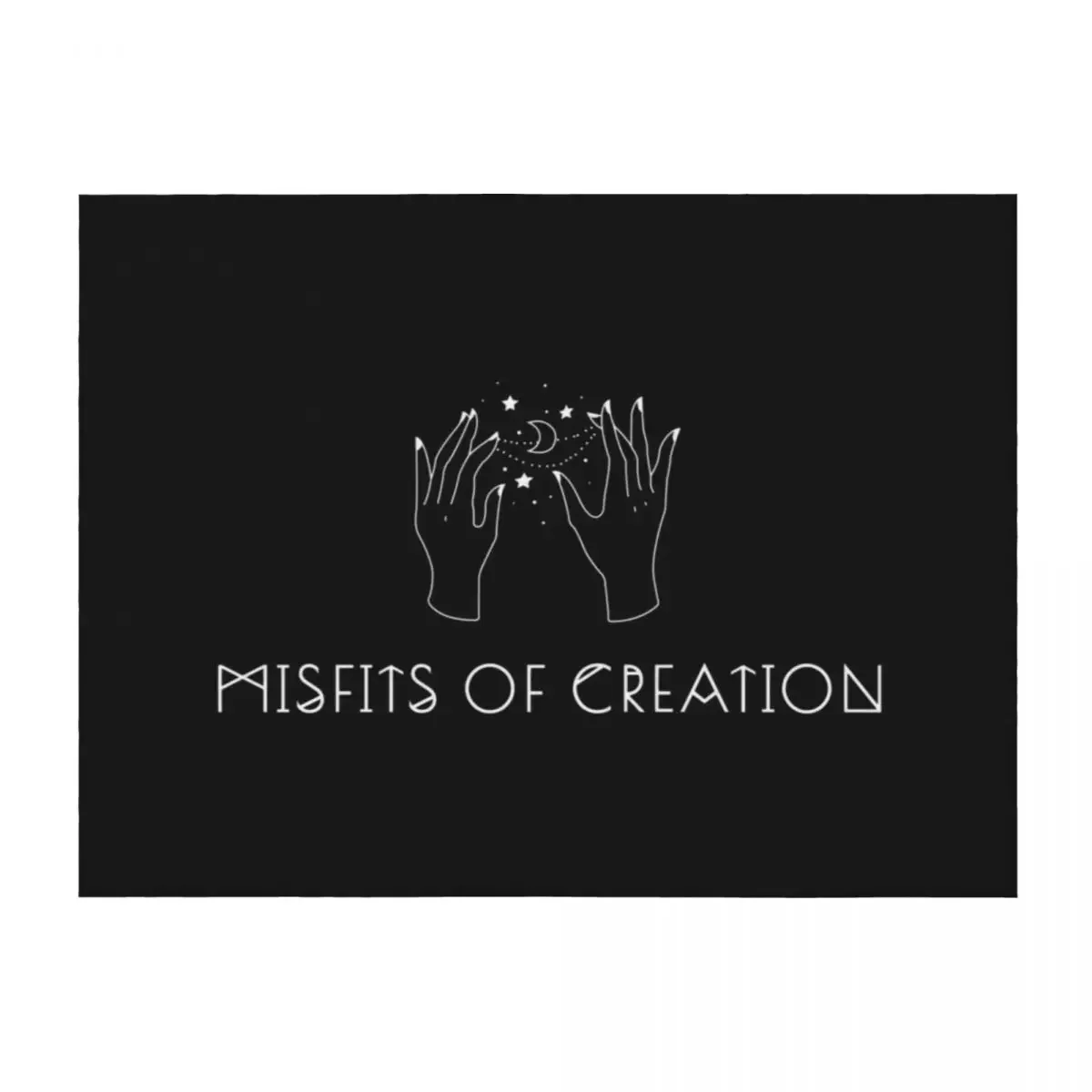 

Misfits of Creation Throw Blanket Bed covers Flannel for sofa Soft Plaid Blankets