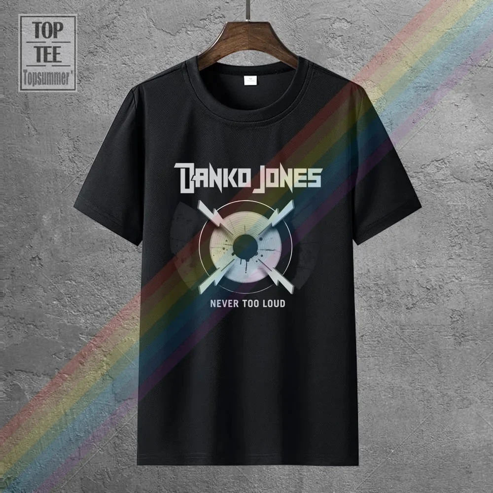 Danko Jones Never To Loud Tee Hard Rock Blues Band S M L Xl 2Xl 3Xl T-Shirt