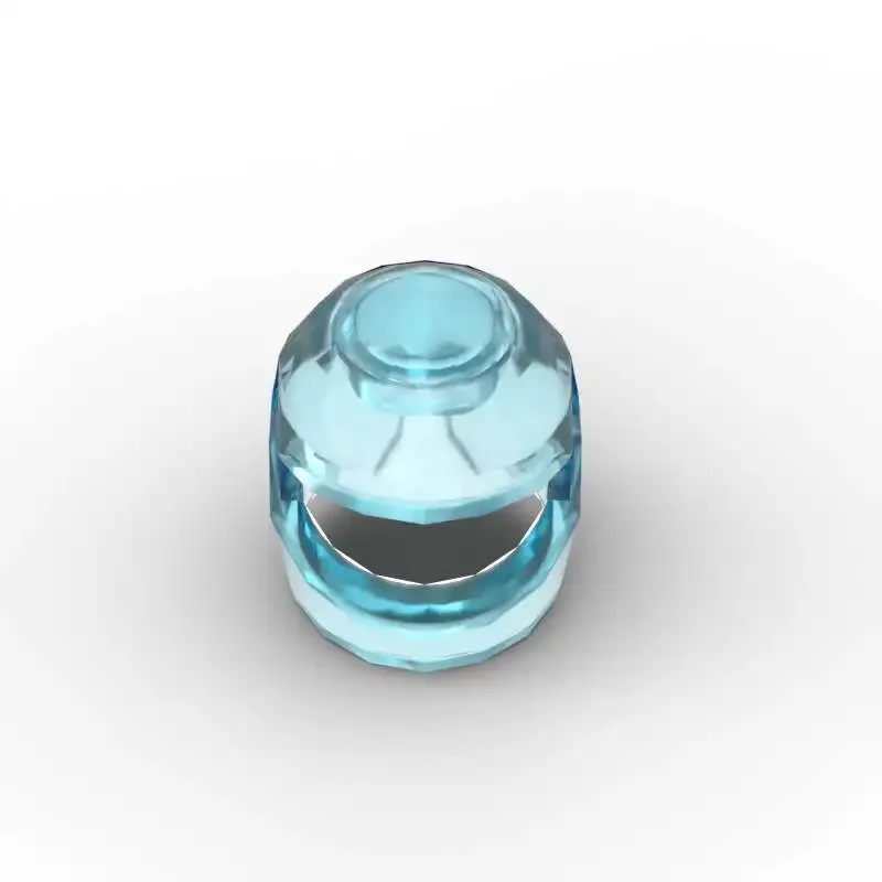 MOC 10 STKS 2446 30124 Motorfiets Hoofddeksels Monteren Baksteen 88415 Helm Bouwstenen Deeltje Puzzel Speelgoed Kinderen Verjaardagscadeautjes