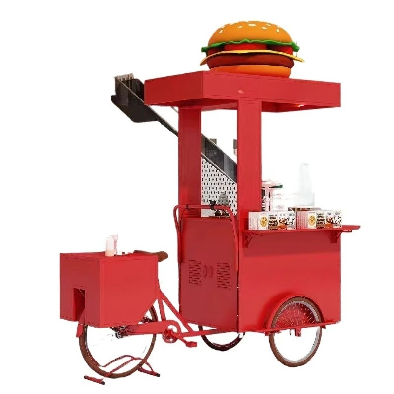 

Outdoor stall snack tricycle
