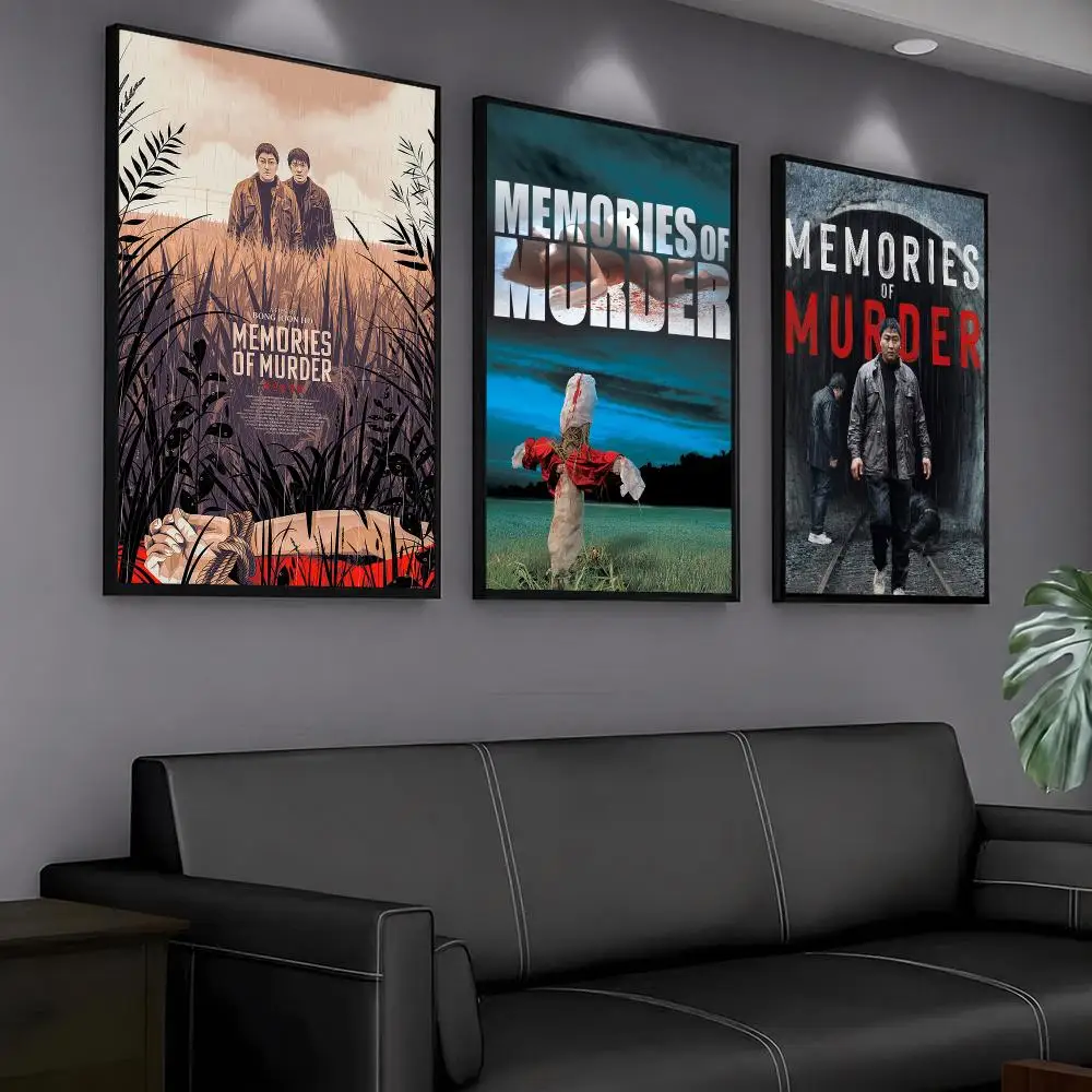classic movie M-Memories of Murder-R Painting Calligraphy Artwork for Home Bedroom Office Wall Decoration Gift