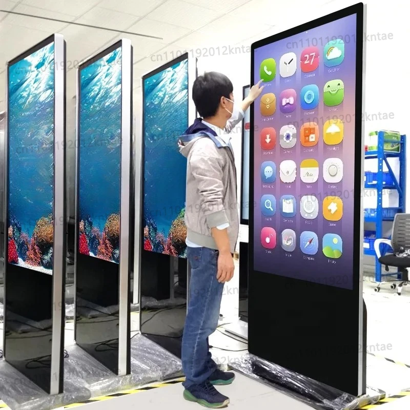 43 Inch Indoor Touch Screen Advertising Lcd Display Player Advertising Screen Machine Kiosk Digital Signage and Displays Ads