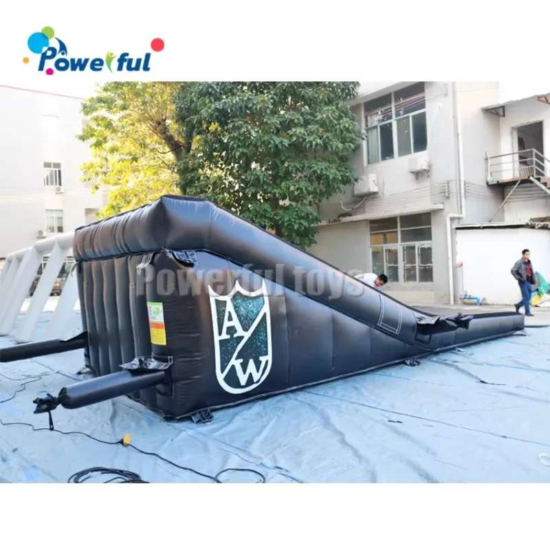 Popular Inflatable Skateboard Ramps for Mtb Bmx Inflatable Bike Ramp Bmx airbag Landing airbag