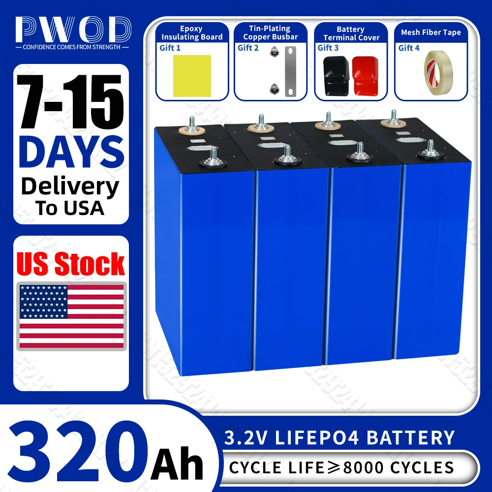 Us Stock 320AH Life… - image