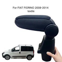 Armrest For FIAT FIORINO 2008-2014 Textile Custom Fit Center Console Storage Box Vehicle Accessories Comfortable Driving Premium