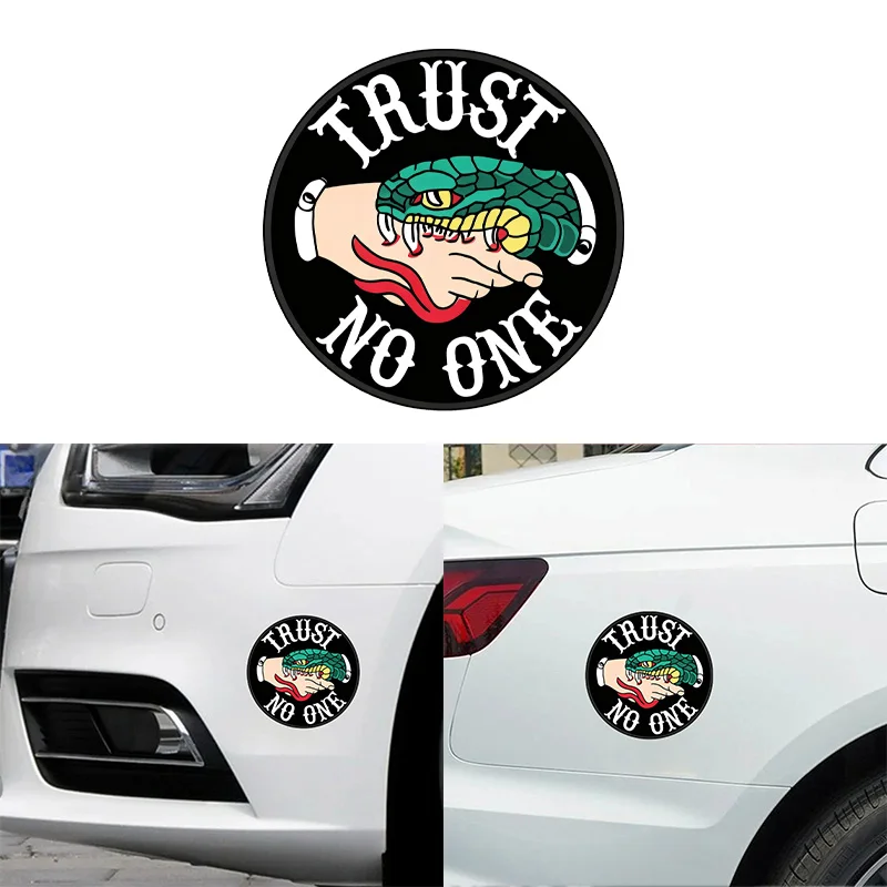 Retro Snake Vinyl Car Stickers, Retro Art Stickers, Used for Decorating Cars, Motorcycles, Helmets, and Laptops