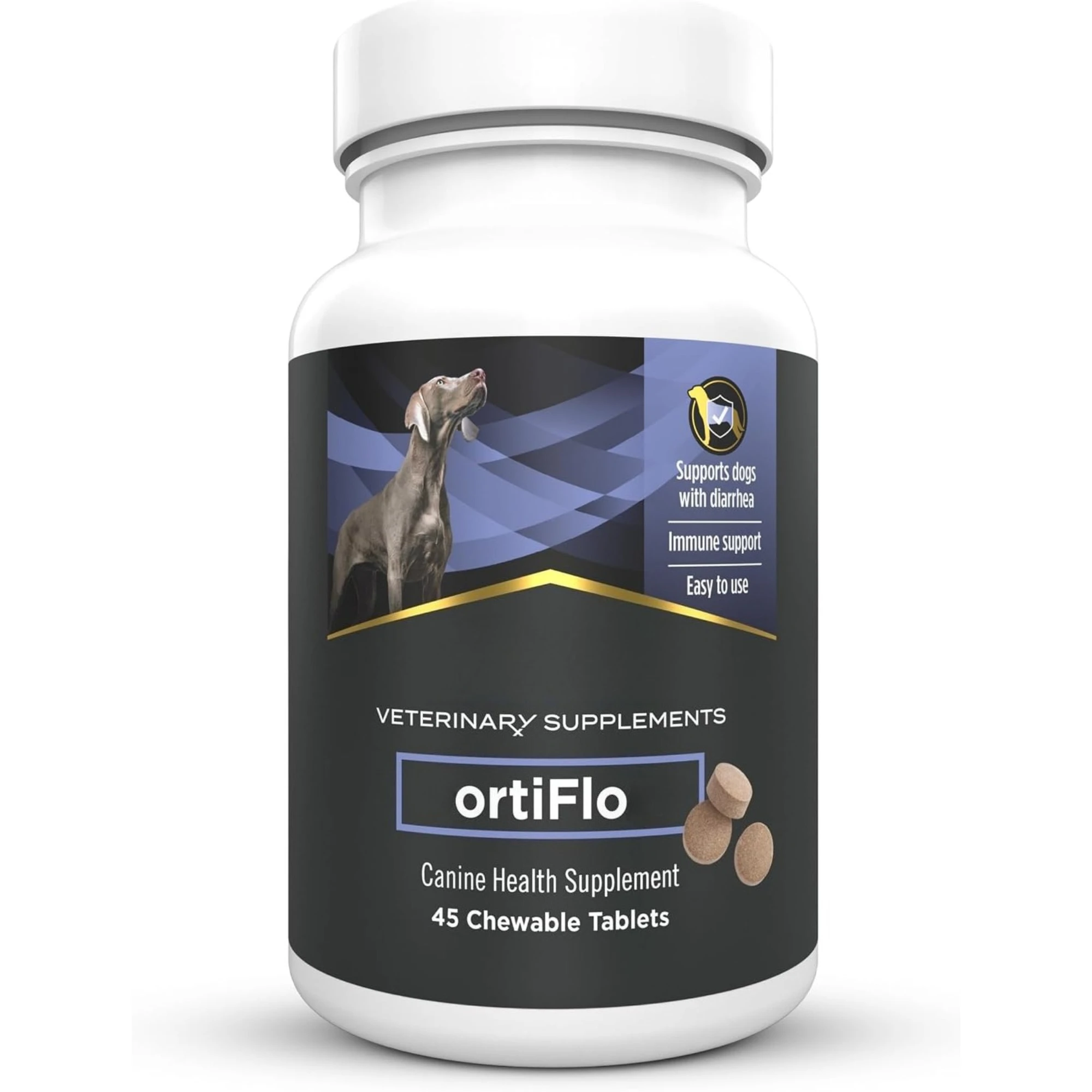 Chewable Probiotic Tablets For Dogs Puppies Gut Digestive Health Support 45 Count Pet Supplement