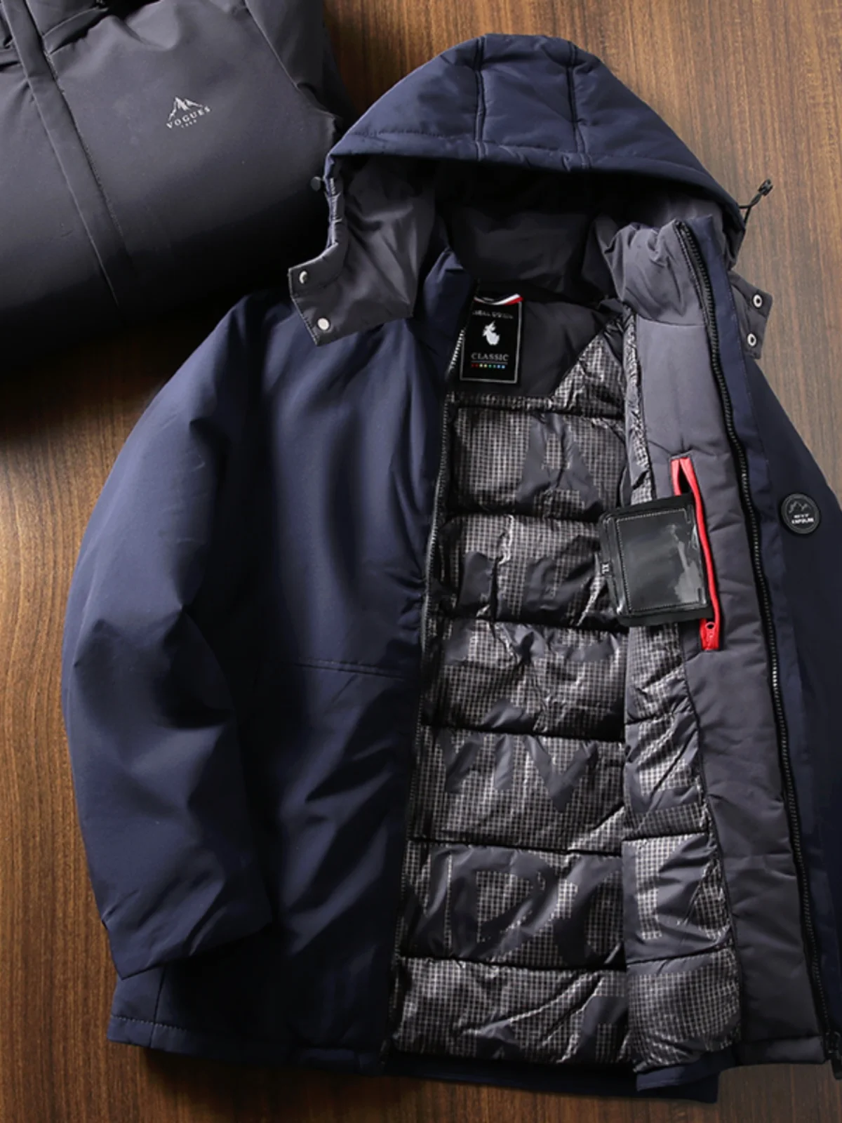 

Мужская зимняя ветрозащитная теплая куртка Busin Sle с отстегивающимся капюшоном, повседневная хлопковая куртка-пальто для активного отдыха