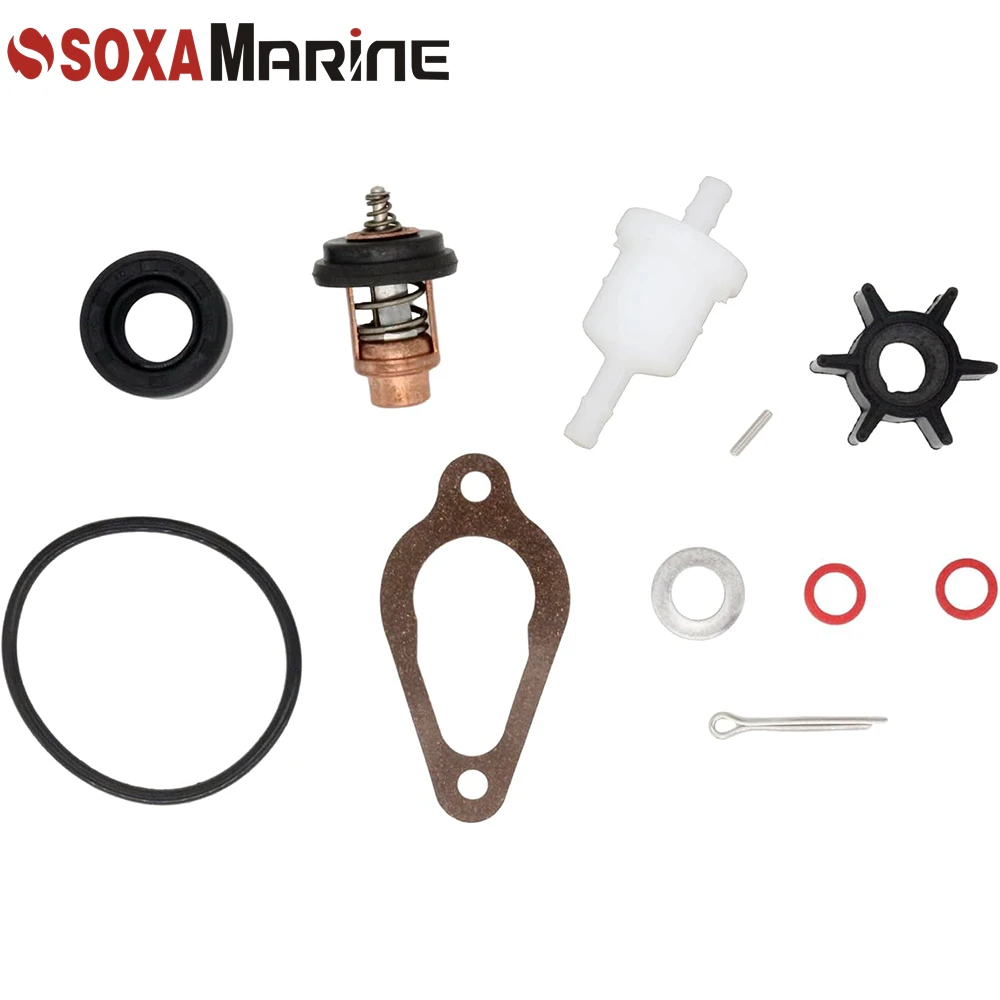 8M0120836 Outboard Maintenance Service Kit for Mercury Mariner 4 5 6 HP 4-Stroke Boat Engines 3GR-87500-0