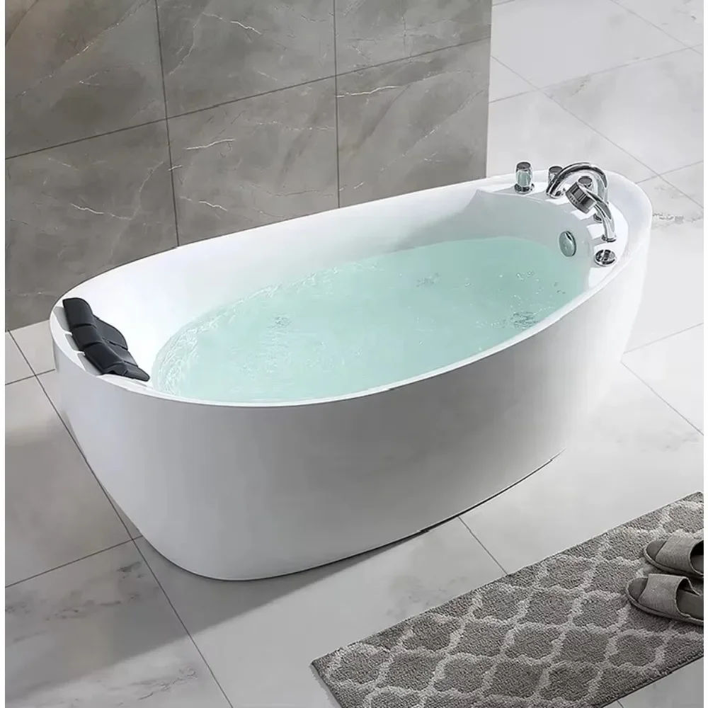 Acrylic Freestanding Soaking Bathtub With Faucet - Direct Cheap Price Bathroom Cupc Bathtub For Relaxing Immersion