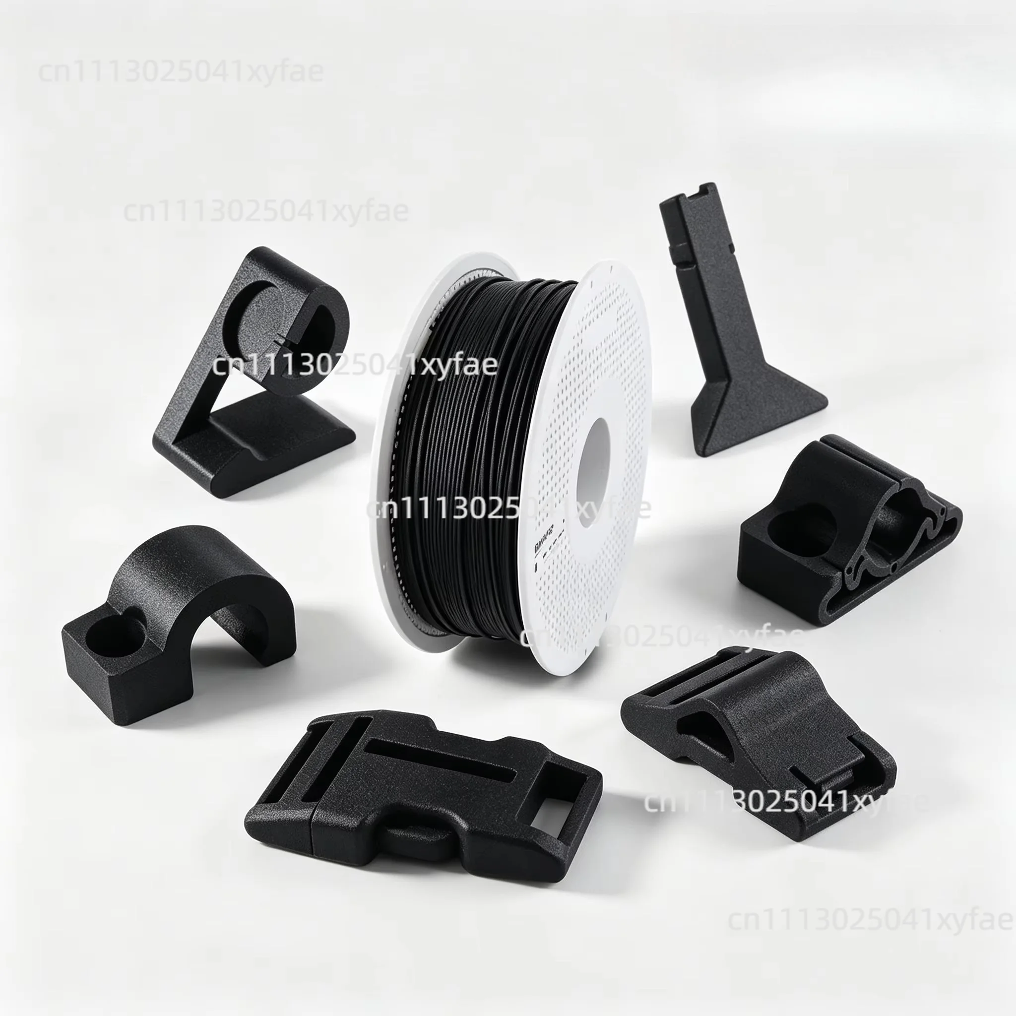 3D Printing Consumable Black PAHT-CF Carbon Fiber Filled Filament, Net Weight 0.5kg