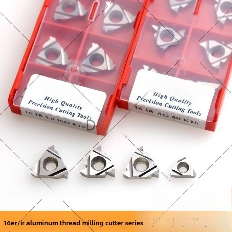 

Original Thread Carbide Inserts 16ER 16IR 1.0ISO 1.25ISO 1.5ISO 3.0ISO AG55 K15 Small Thread 11IR A60 K15