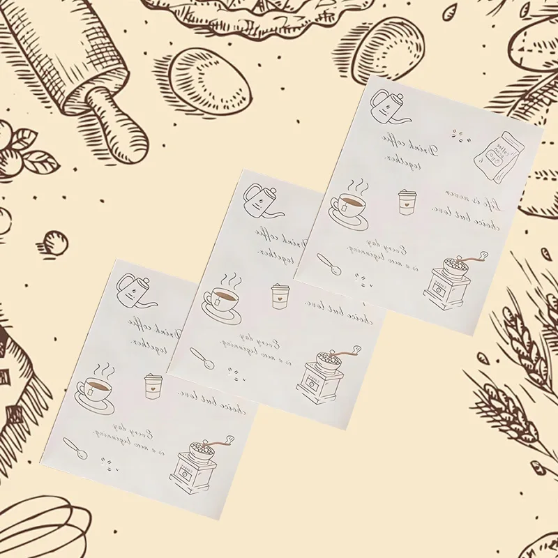 50 pieces,Home Kitchen Bread Bags - Food-Grade Plastic, Self-Sealing, Residue-Free for Cake Shops