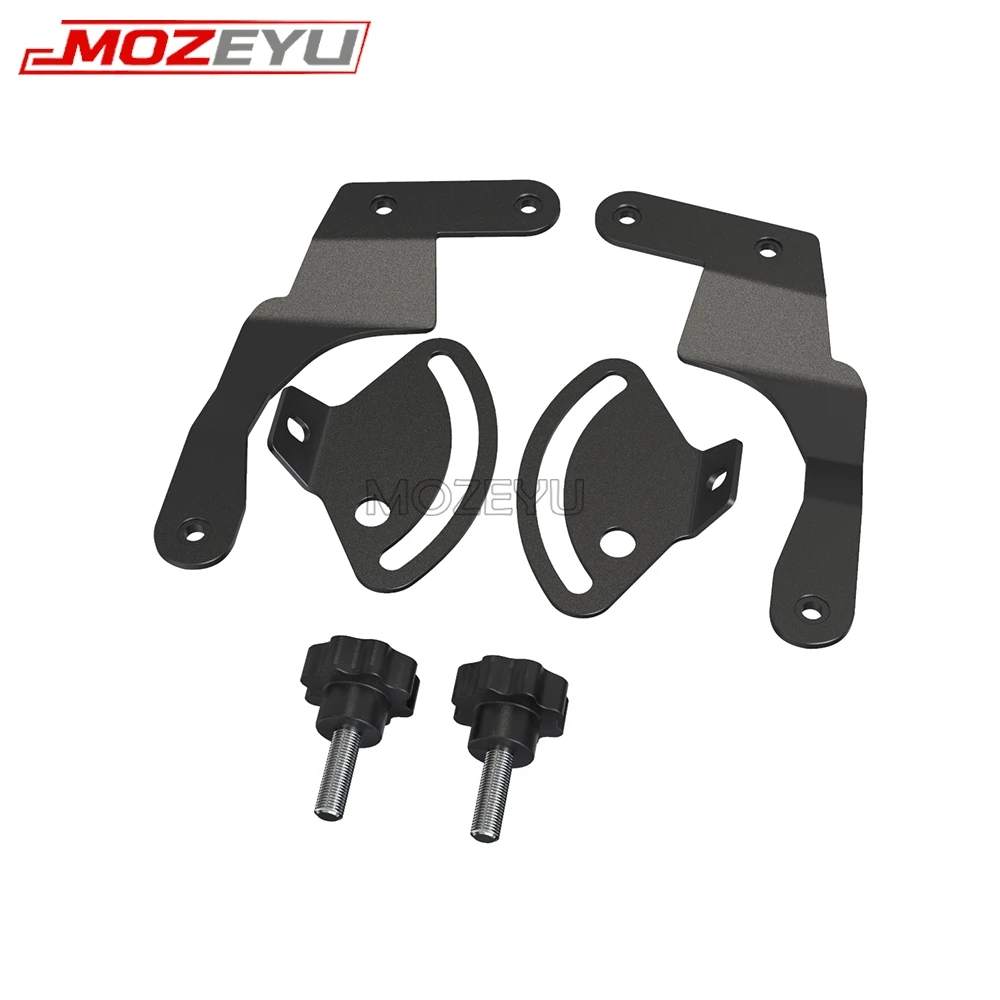 For BMW R1250GS R 1250/1200 GS LC ADV Adventure 1250GSA 2019-2023 Windscreen Strengthen Bracket Kits Windshield Support Holder