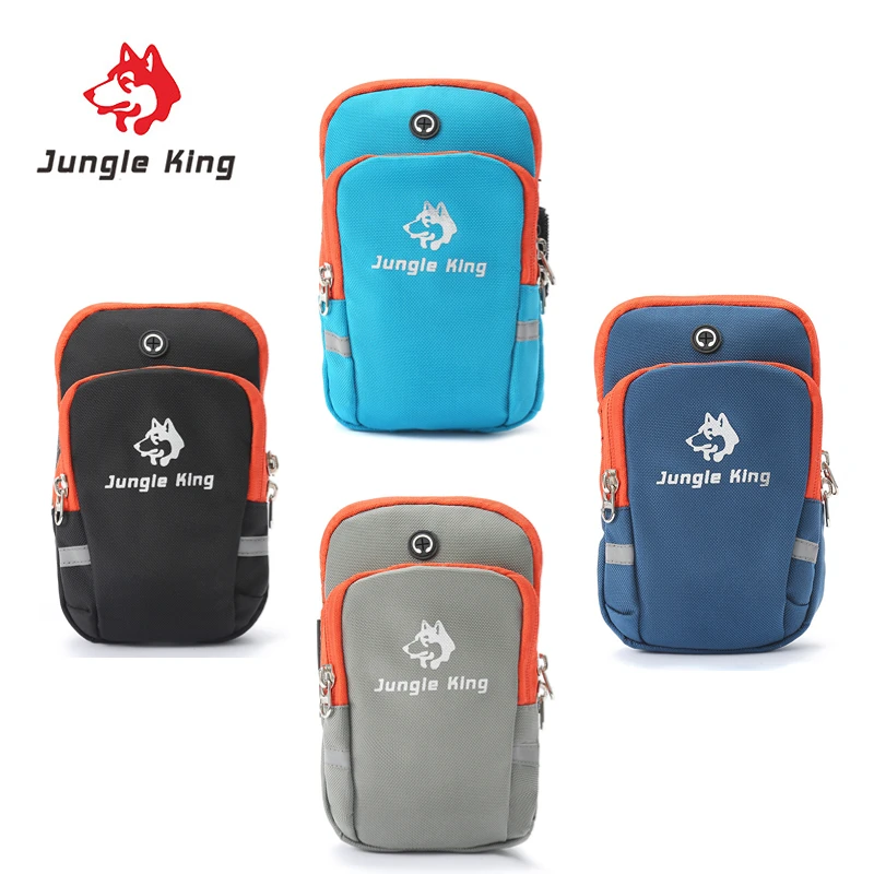 

JUNGLE KING CY03 New Outdoor running mobile phone arm bag Men's and women's running sports bag fitness marathon running armband