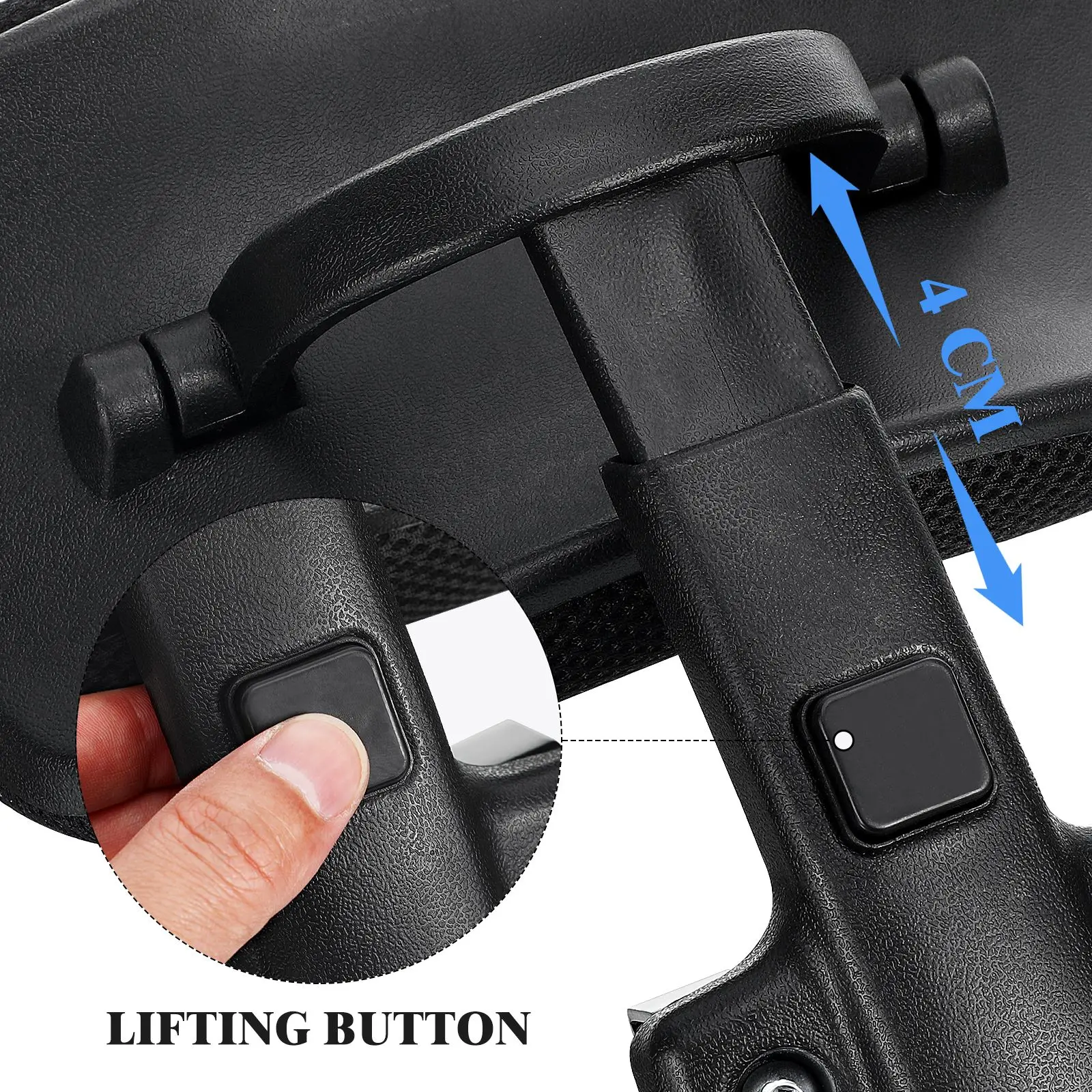 Office Computer Chair Headrest Retrofit Adjustable Computer Chair Head Pillow Office Head Backrest Headrest Height Accessories