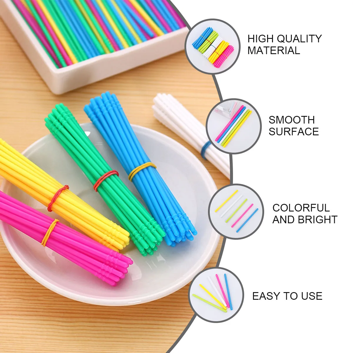 

Mathematics Sets Arithmetic Rods Counting Toys Kids Tools PP Material Early Education Toy Colorful Math Teaching Aid