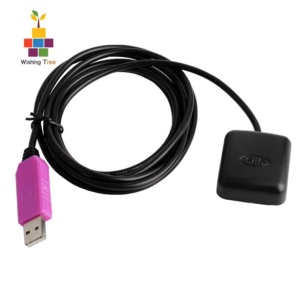 USB GPS Receiver Module 50 Channels with UART Interface Compatible with Windows Android Linux Systems for Navigation and Mapping