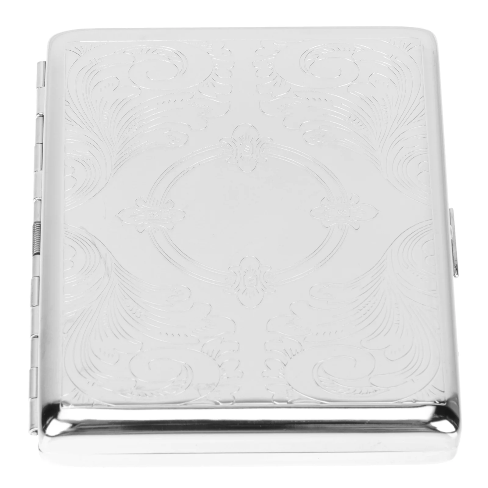 

Stainless Steel Box Automatic Opening Portable Cigarette Case Moisture Proof Washable Cigarette Storage Holder Protective Cover