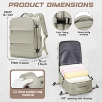 Backpack Travel 40x30x20 Ryanair Fashion Laptop Bag Women Waterproof backpack Cabin Bag Carry ons Notebook Backpack School Bag - Image 2