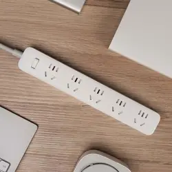 Original Xiaomi 5 Port Charger Overload Protection Smart Socket Power Strip Intelligent Electrical Adapter For Home Use