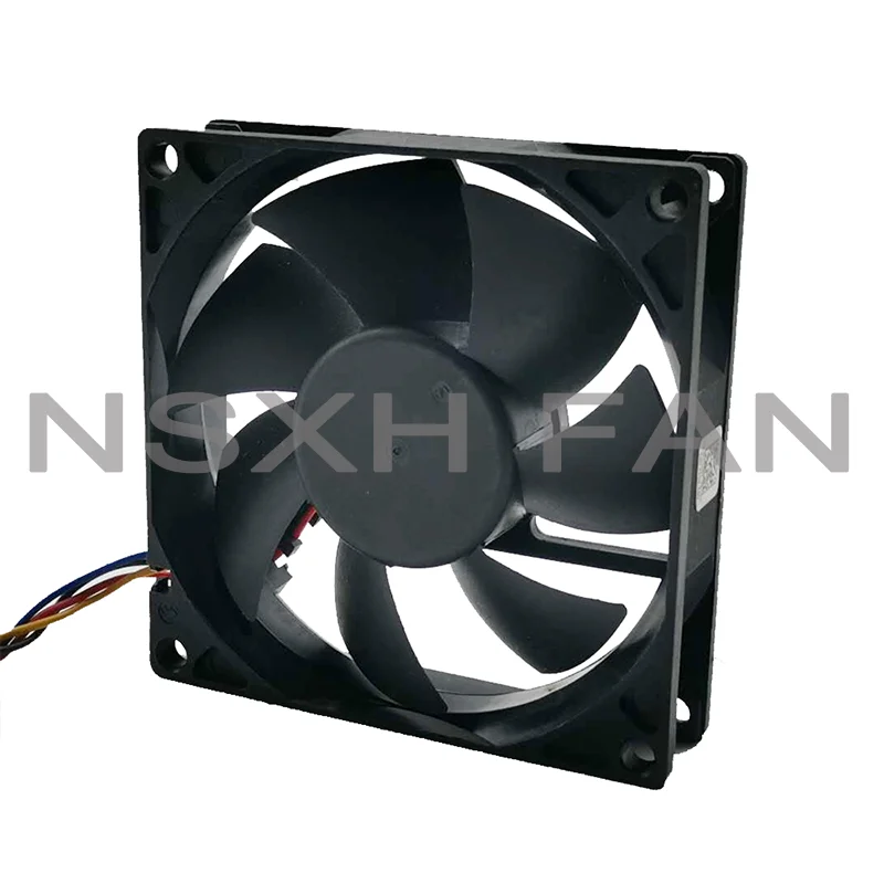 Quatro fios controle de temperatura PWM alto vento Chassis CPU Fan, CHB8012ES-AP 8020, 8cm, 12V, 0.44a, novo, original