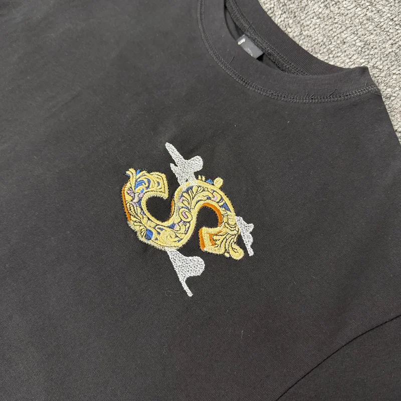 

Best Quality 26SS Derschutze "awakening V2 T Shirt Embroidery Fashion Men Women Actual Photo