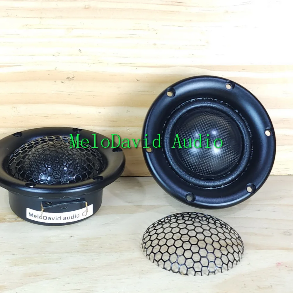 2 шт. MeloDavid Audio MR350S купольный динамик из углеродного волокна, чистый среднечастотный динамик