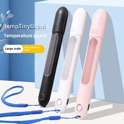 New Intelligent Anti Drop Cover Glass Thermometer Protective Cover Thermometer Anti Drop Cover with Ligh
