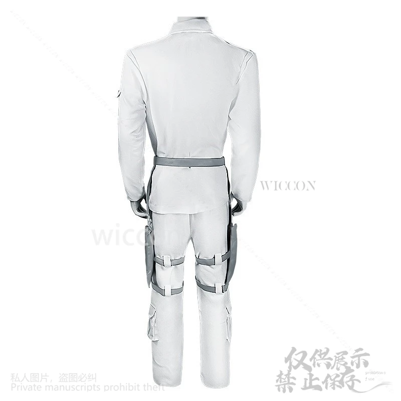 Anime Cell At Work Cosplay White Blood Costume Uniform Suit Woman Man Coat Pants Halloween Costume White Short Wigs Cos Roleplay