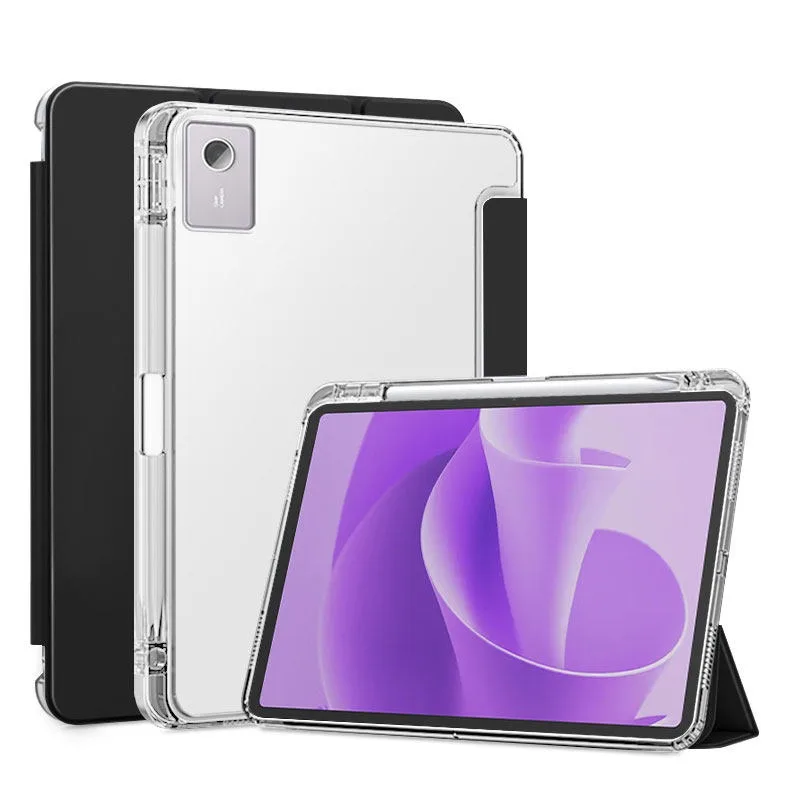 

For Lenovo Xiaoxin Pad 2025 Case 12.1 inch 2025 TB365FC Magnetic Smart Folding Stand Cover Coque With Pencil Holder Tablet Cover
