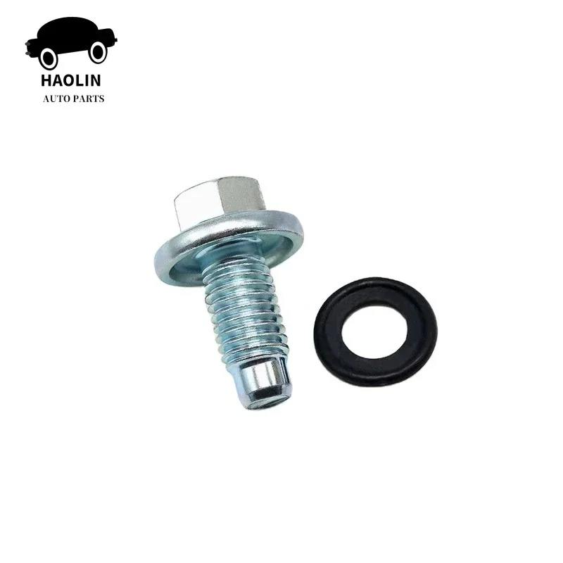 11562588 Engine Oil Pan Drain Plug with Seal w/o Magnet For GM OEM 652454 7173925511519408 1535683 4948795 9L8E6730AA 9L8Z6730A