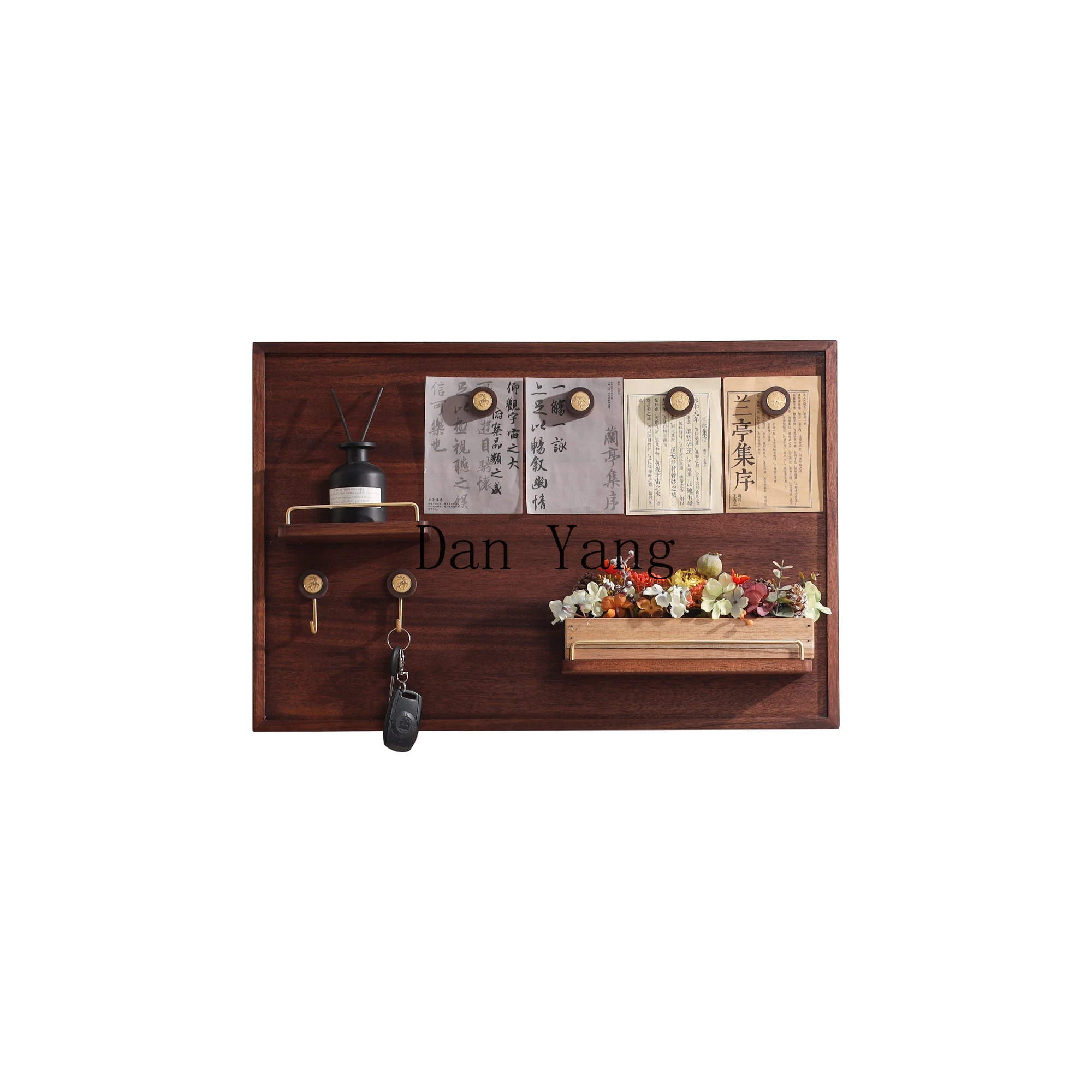 yj solid wood strength meter box decorative painting cover plate with electric switch box blocking hanging painting