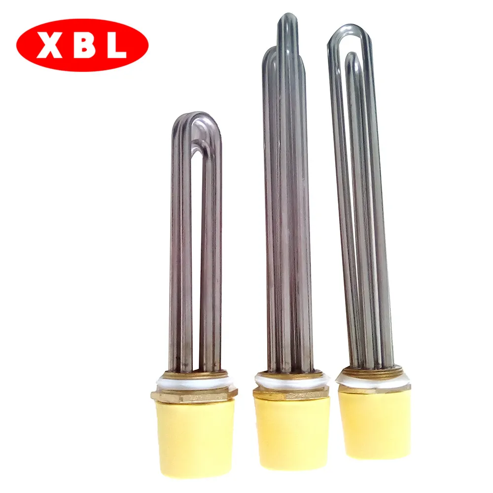 9KW 380V 3 phase water heating tube immersion heater