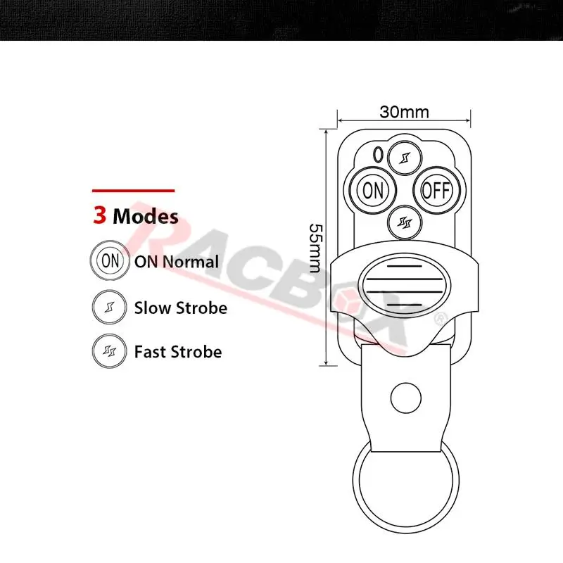 Car Remote Control ON OFF Switch Relay For LED Light Bar Lamp For Car Truck Lightbar Flash Switch for LED Bar Wiring Harness Kit