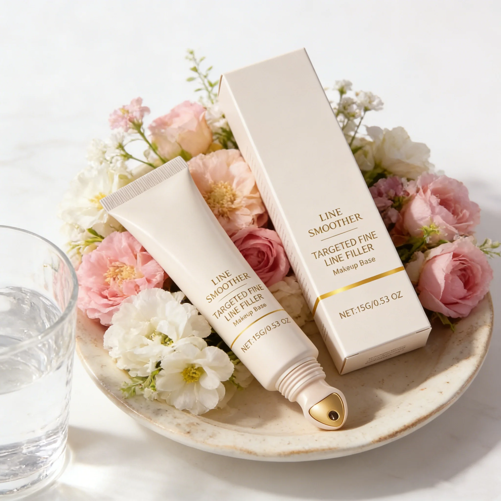 

New Women Primer Cream For Dry Skin Long Lasting Holding Full Coverage Eye Base Makeup Waterproof Natural Primer Foundation 15g