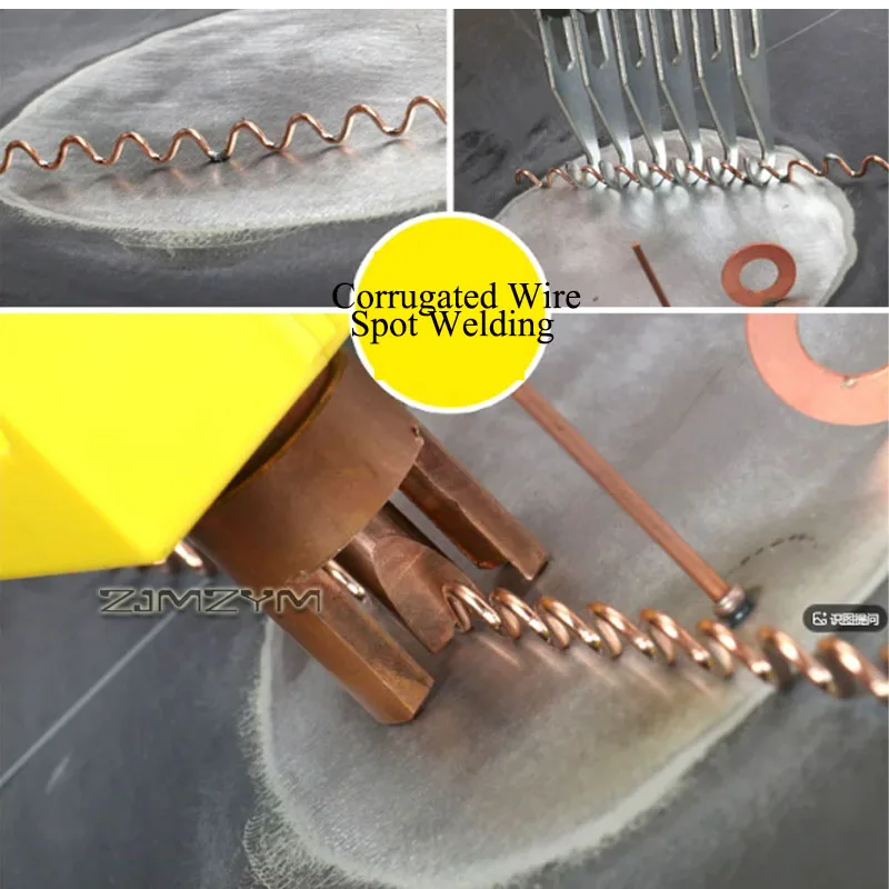 Car Dent Puller Spot Welder 220V Auto Body Dent Repair Machine with Round Washers Welding Studs Corrugated Wire Accessories view 5