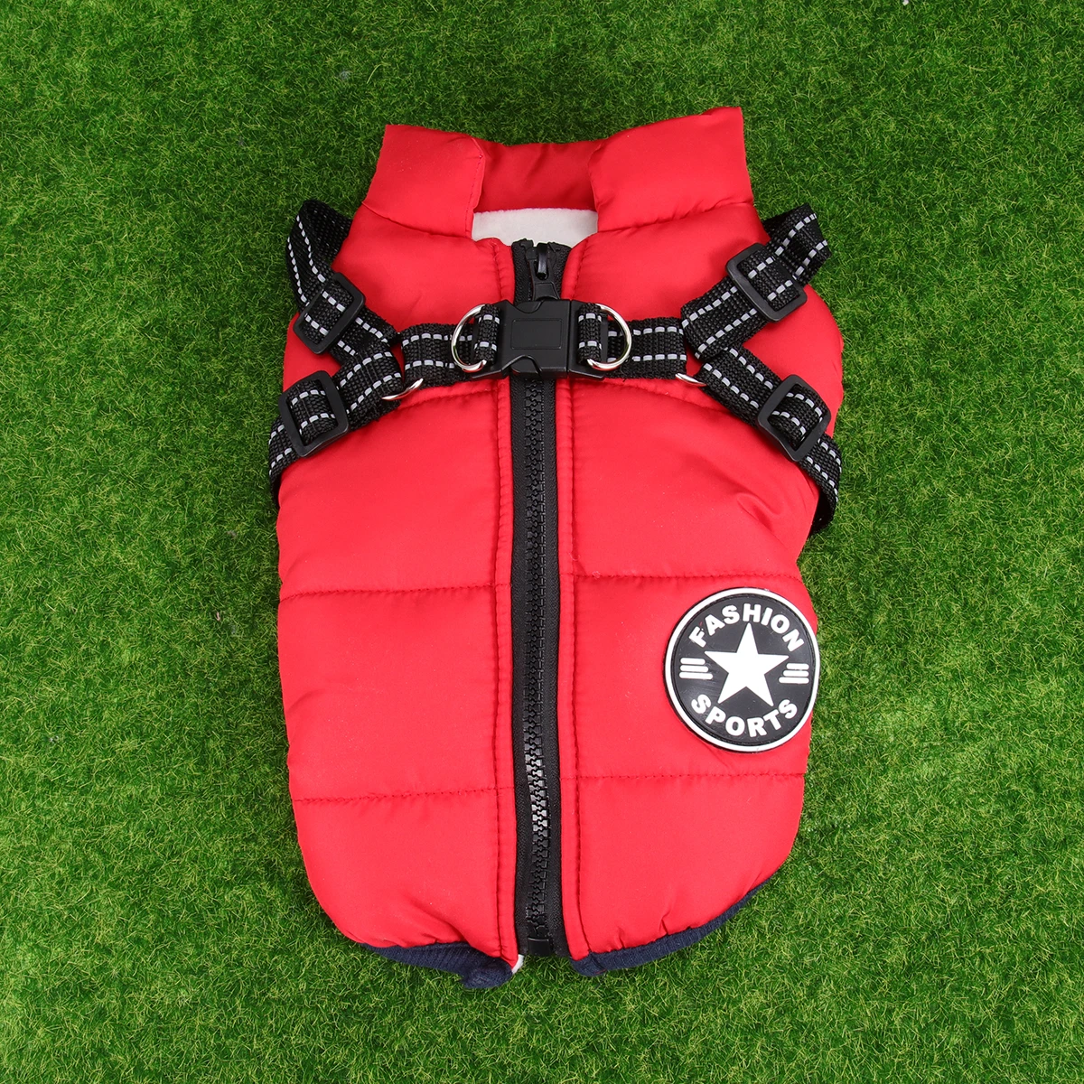 

Pet Cotton Vest Dog Winter Clothing Jeans Cold Weather Gear for Dogs Clothes Warm Coat
