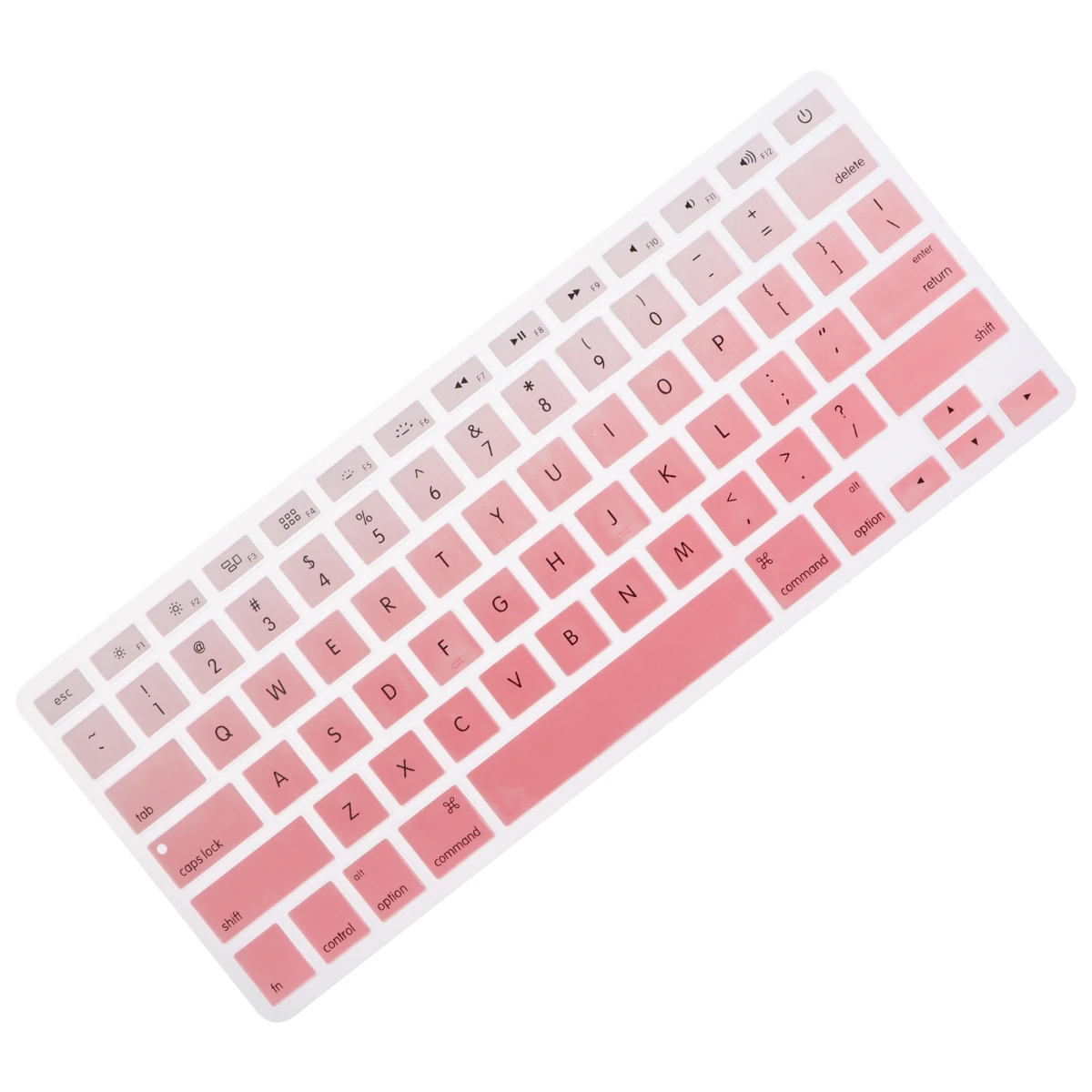 

2pcs Keyboard Cover Durable Keyboard Film Fashion Keyboard Protector Compatible for Pro Air A1466 A1466 A1502 (Pink)