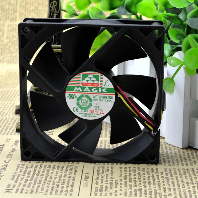 

MGT9212UB-R25 9025 12v 0.54a 9cm case CPU cooling fan mgt9212ub R25