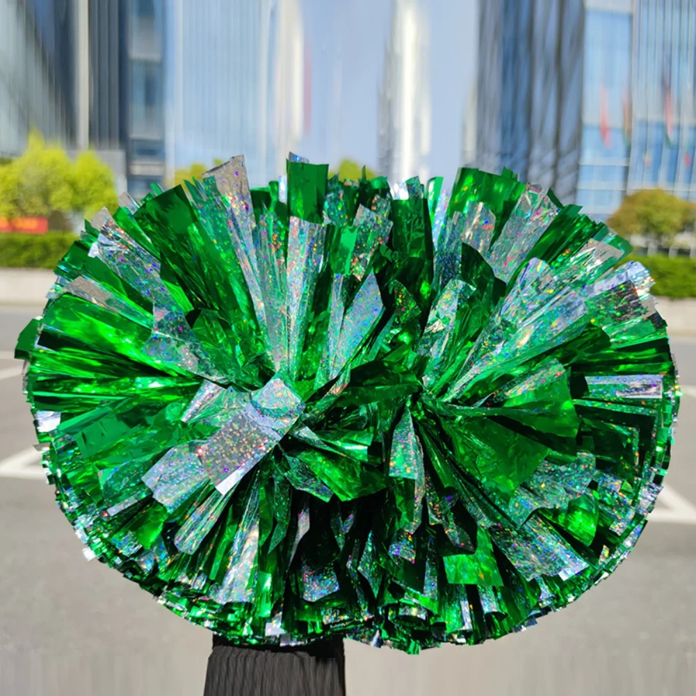 Sports Pom Poms Cheerleading Cheer Gymnastics Plastic Pom Poms Team Spirit Cheering Dance Shiny