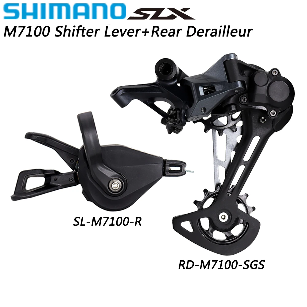 

SHIMANO DEORE SLX M7100 1X12S Derailleur 12V Shifter Lever M7100 Rear Derailleur for MTB Original Bicycle Parts