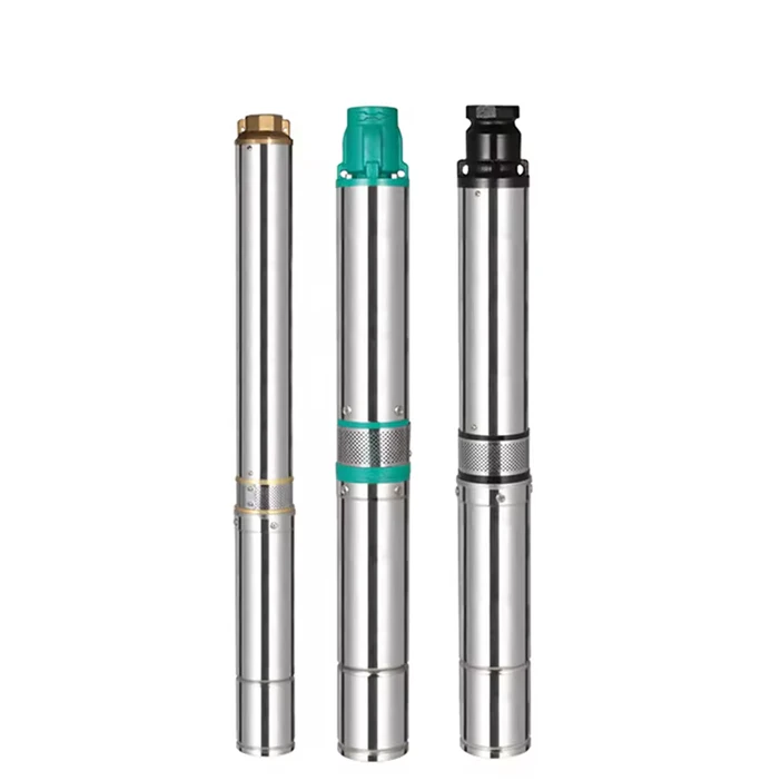 

China 0.55KW 0.5hp 4inch stainless steel submersible pump for deep well