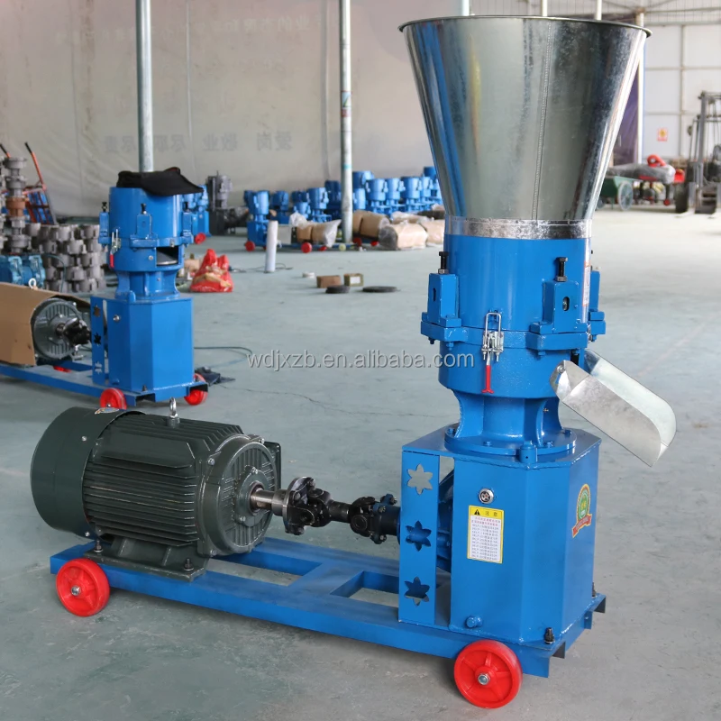 Cheap price auto feed machine feeding machine 55HP  engine wood pellets machine for animal