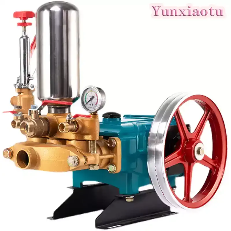 Three Cylinder Plunger Pump Agricultural Free Butter High Pressure Medicine Machine Pump Head Sprayer