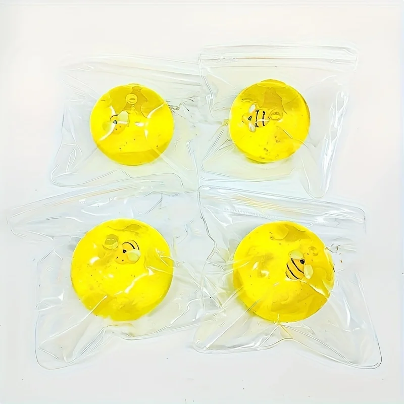 ลูกบอลบีบยางรูปผึ้ง: บีบเพื่อคลายความเครียด ผ่อนคลายด้วยความสนุกสนาน – ของเล่นนุ่มยืดหยุ่นแบบน้ำผึ้ง คืนรูปช้า