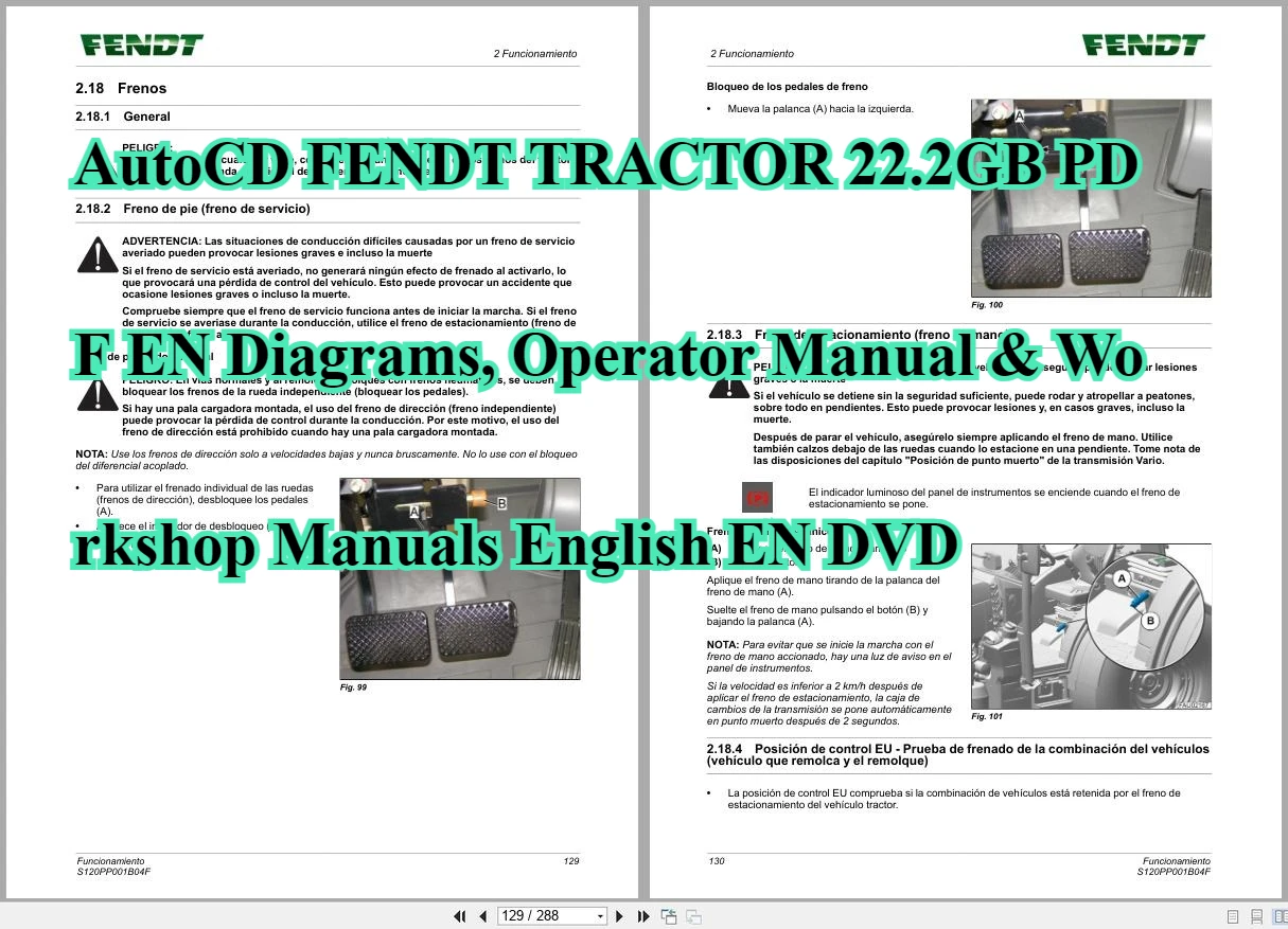 

AutoCD FENDT ТРАКТОР 22,2 ГБ PDF EN диаграммы, руководство по эксплуатации и руководство по мастерству английский EN DVD